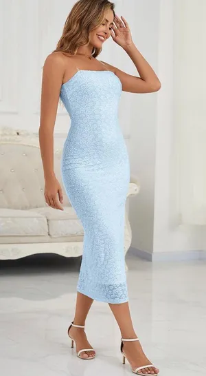 Floral Strapless Maxi Dress Amazon thumbnail 1