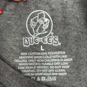 Buc-ee's Large T-Shirt Gray Hippie Van Daisy Peace Soul Shine Graphic Tee Retro thumbnail 4