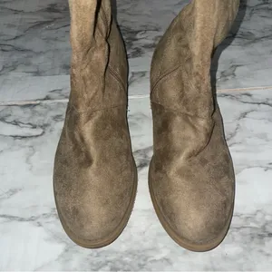 Windsor Faux Suede Tan Boots thumbnail 4