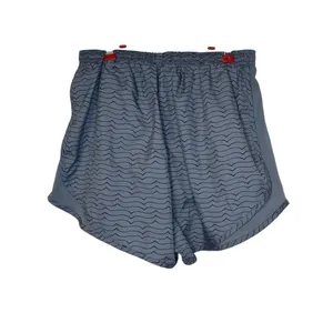 Nike Women's Short Dri-Fit Lined Striped Athletic Drawstring‎ White/Grey Small thumbnail 6