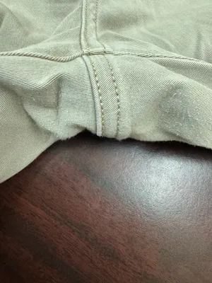 American Eagle Stretch High-Rise Kick Boot Khaki Pants Size 10 thumbnail 6