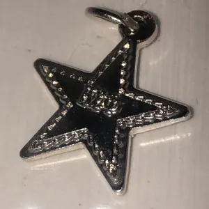 Beta Sigma Phi Girl of the Year Vintage Silver Star Charm thumbnail 2