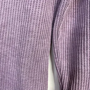 Zyia Dont Wake Me Up Lilac Purple Thermal Waffle Knit Lounge Sleep Top XL new thumbnail 8