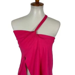 Outcast Exclusives Pink Off Shoulder Top Medium Y2K Clubwear Sexy thumbnail 3