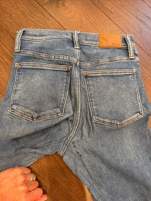 Madewell The Perfect Vintage Straight Jeans Size 26 - C36-206 thumbnail 11