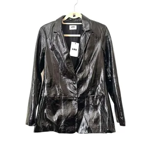 LNA CLOTHING Faux Leather‎ Jacket NWT Sz S thumbnail 2