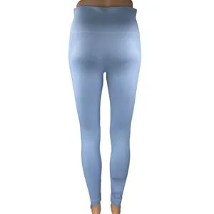 Set Active Women's Blue High Rise Yoga Workout Athletic Leggings Pants Size M thumbnail 3