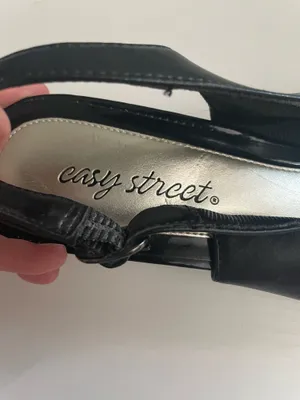 Easy street slingback kitten heel pumps - size 10 thumbnail 5