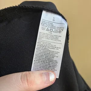 Old Navy Taylor Wide Leg Trouser L Black Women Extra High Rise Pleated thumbnail 7
