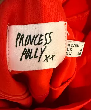 Princess Polly Red Mini Dress thumbnail 5