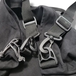 REI Co-op Cordura Duffle Bag REI Co-op Canvas Heavy Duty Travel Crossbody Black Bag thumbnail 8