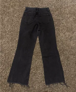 PacSun Stretch Crop Boot Jeans Black thumbnail 3