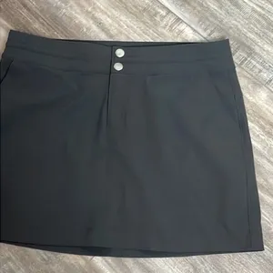 PrAna Black Activewear Skirt/Skort size 10 thumbnail 2