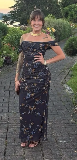 Amazon Maxi floral dress thumbnail 1