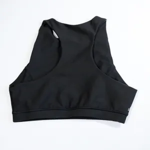 WeWoreWhat‎ Sports Bra Women Size M Black High Neck Racerback Activewear Top New thumbnail 3