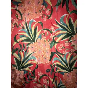 NWT farm rio pineapple bloom red Midi Dress M thumbnail 13