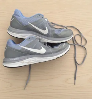 Nike Dual Fusion TR Gray Blue Running Training Shoes Women’s 9.5 Athletic thumbnail 1