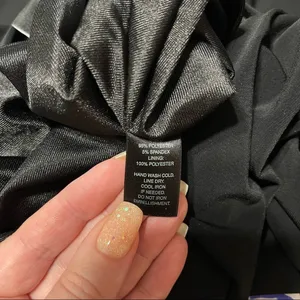 White House Black Market V-Neck Formal Dress with Crystal Shoulder Accents 4 thumbnail 10