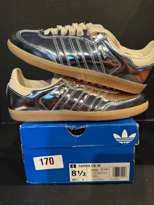 Adidas Samba OG metallic Silver 8.5W thumbnail 1