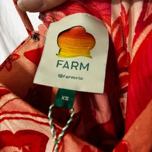 FARM Rio Jaipur Crossover Linen Blend maxi sun dress size xs thumbnail 7
