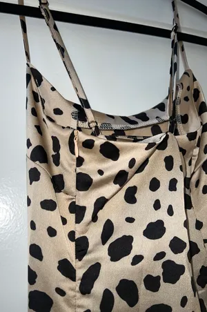 Satin Midi Slip Dress thumbnail 8
