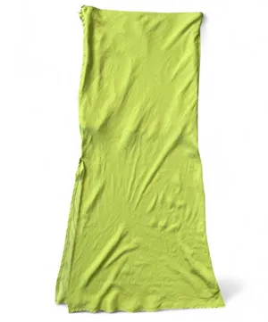 Free People Green Satin Midi Skirt thumbnail 2