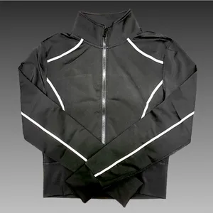 *NWT* black & white slim fit‎ athletic jacket sz xs thumbnail 5