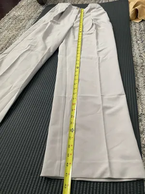 Free People Tyler Menswear Trousers - cream size small thumbnail 13