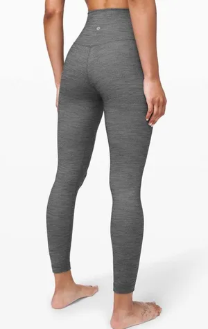 - Align Pant II 25" Mini Heathered Herringbone Leggings Workout Gym thumbnail 2