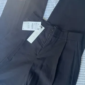 Black ZARA Dress Pants Wide-Leg thumbnail 1