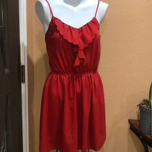 Doe & Rae burnt orange dress thumbnail 3