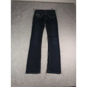 Women's Big Star Liv boot cut distressed jeans size 28x35 Regular thumbnail 2