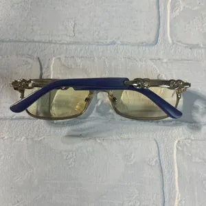 JIMMY‎ CHOO Eyeglasses Frames Violet 53 16 135 78-8T2 Rectangle Made in Italy thumbnail 7