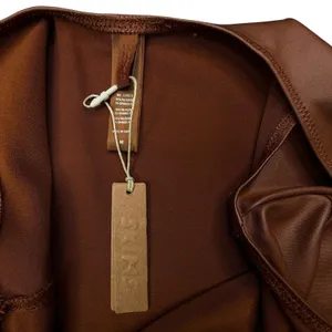SKIMS Wet Jersey Tank Bodysuit Copper M Medium NWT Faux Leather Look BS-TNK-0801 thumbnail 5