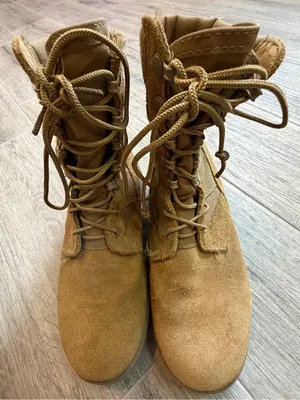 Hot Weather Army Combat Boots Vibram Men's 4.5 Women's 6 Tactical Outdoor USA thumbnail 2
