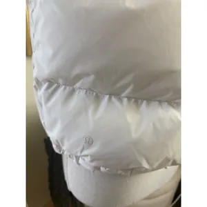 Lululemon Wunder Puff Cropped Down Fill Vest In White Size 2 thumbnail 6
