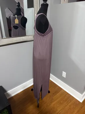 NWT Kori America Purple Lined Dress Size Small thumbnail 6