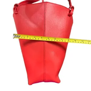Neiman Marcus Coral Tote‎ Shoulder Purse Bag thumbnail 9