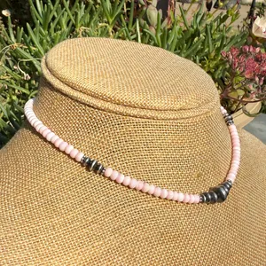 Handmade 15” Navajo Style Sterling Silver Saucers Choker thumbnail 6