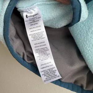 Cotopaxi Women’s XS Teca Fleece Light Blue Snap Pullover Jacket READ thumbnail 6