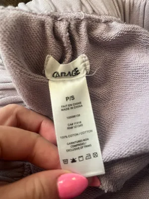 Garage Terry Shorts Purple small thumbnail 3