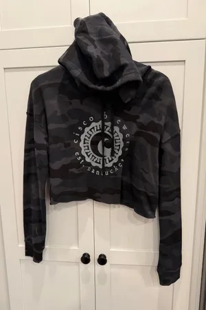 Cisco Brewers Nantucket Black Camo Cropped Hoodie thumbnail 1