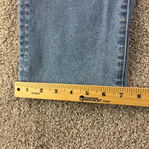 Driftwood Audrey Jeans Women 31 Light Wash Blue Slim Straight Denim Casual Faded thumbnail 6