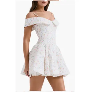 NWT House of CB Elida Off the Shoulder Minidress Size Small thumbnail 3