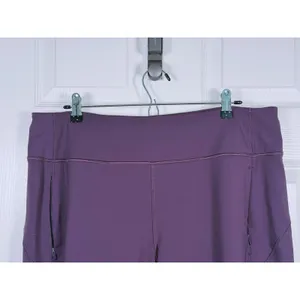 Athleta Rainier Mid Rise Jogger Pants Size XL Purple Athletic Running Sporty Gym thumbnail 4