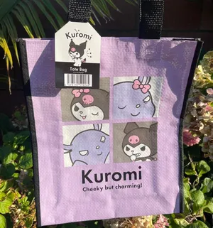 Sanrio Purple Kuromi Tote Bag thumbnail 1