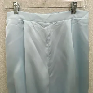 PRETTY GARDEN 2-pc Satin Puff Sleeve Crop Top & Pallazo Pant Set Size M thumbnail 11