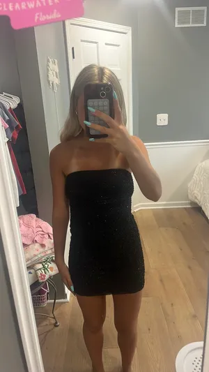 Windsor Dress Homecoming Black thumbnail 2