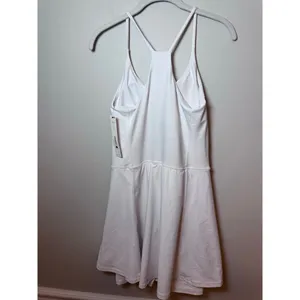Aqua white athletic dress built in shorts size small tennis dress NWT $88 thumbnail 8