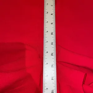 Mare Mare x Anthropologie Red High Waisted Shorts Size M Elastic Back Waist thumbnail 9
